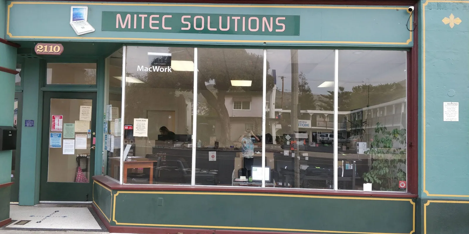 Mitec storefront at 2110 E Thompson Blvd in Ventura