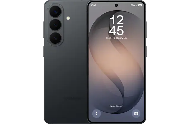 Back and front view of Galaxy S26 for model identification