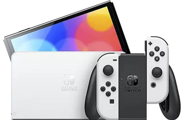 Nintendo Switch OLED console identification image