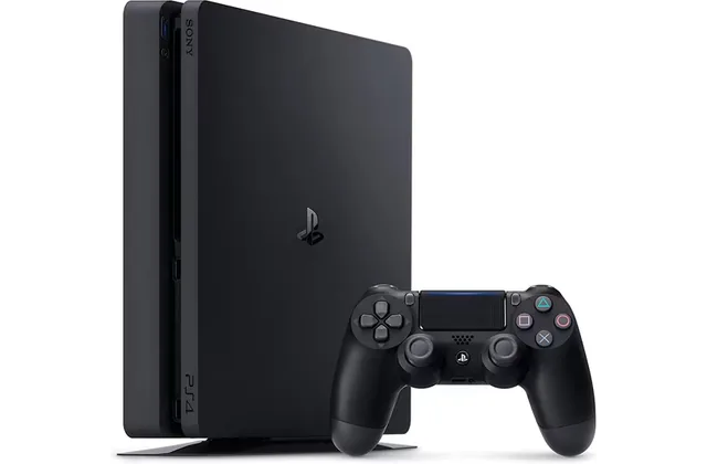 PlayStation 4 Slim console identification image