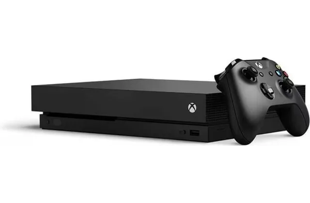 Xbox One X console identification image