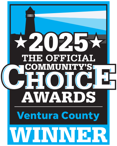 2025 Ventura County Community’s Choice Awards winner badge